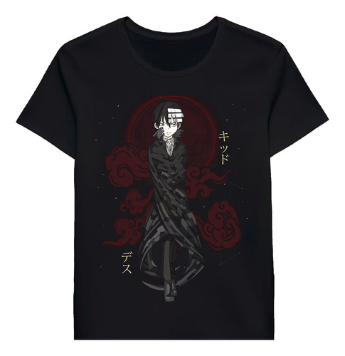 Remera Death The Kid Grim Reaper Soul Eater 99994608