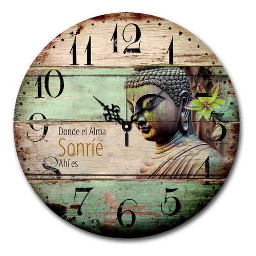 Reloj De Pared Vintage 42 Cm Buda