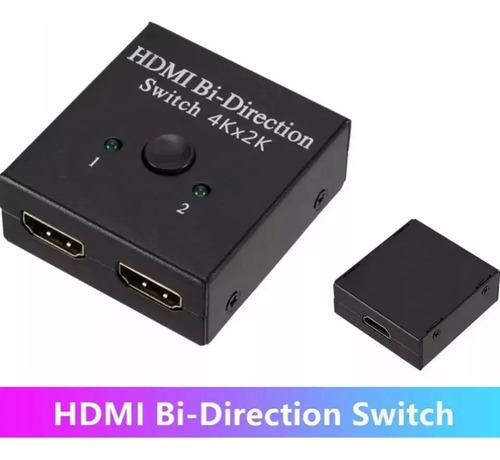 Hdmi Switch Bidireccional Uhd 4kx2k 2 Salidas O 2 Entradas