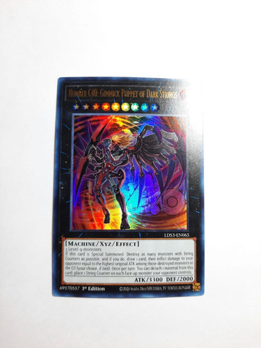 Number C40: Gimmick Puppet Of Dark Strings - Yugioh