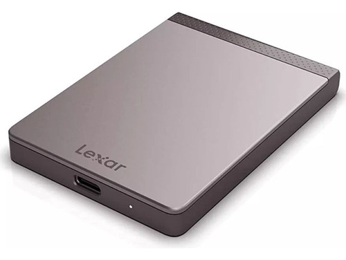 Disco Externo Solido Ssd 2tb Lexar 2 Color Negro