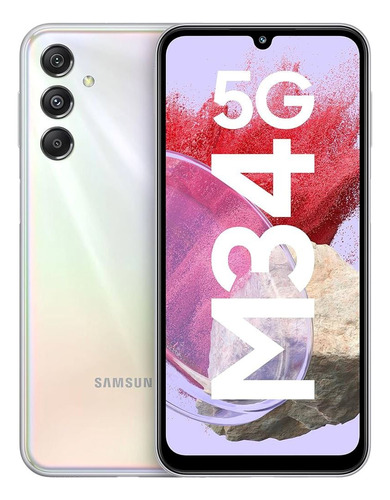 Samsung Galaxy 5g M34 6gb 128gb Silver. Tranza