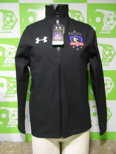 Dibujar cuestionario ensillar Chaqueta Colo Colo 2017-2018 Negra Impermeable Under Armour | Cuotas sin  interés