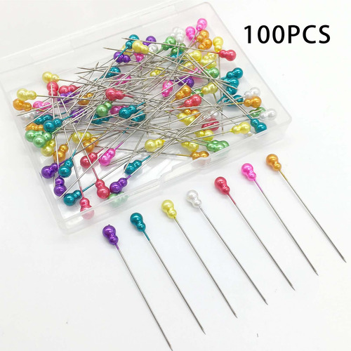 3 X 100 Alfileres De Costura, Alfileres Rectos De 2,2