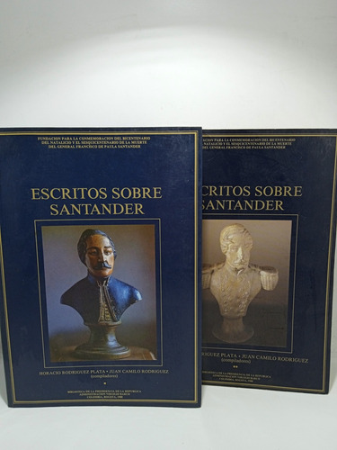 Escritos Sobre Santander - Horacio Rodríguez Plata - 2 Tomos