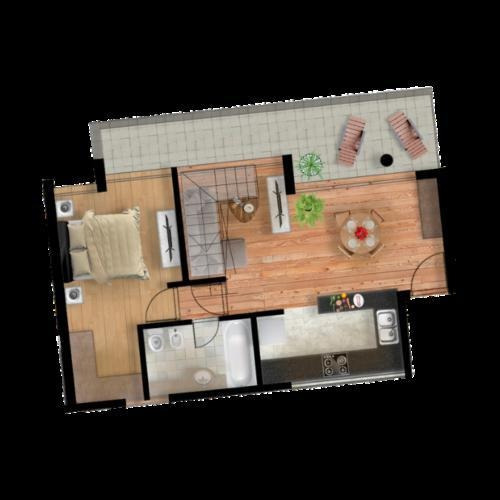 Imagen 20 de 33 de 1 Y 2 Dormitorios En Fisherton, Opción Terrazas Exclusivas