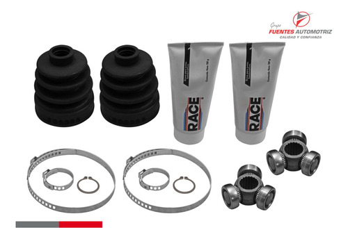 Kit 2 Espigas Lado Caja Para Chevrolet Spark 1.2 2016