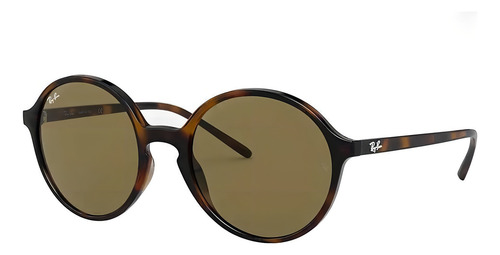 Anteojos de sol Ray-Ban RB4304 talle Mediano armazón polished tortoise y lente dark brown