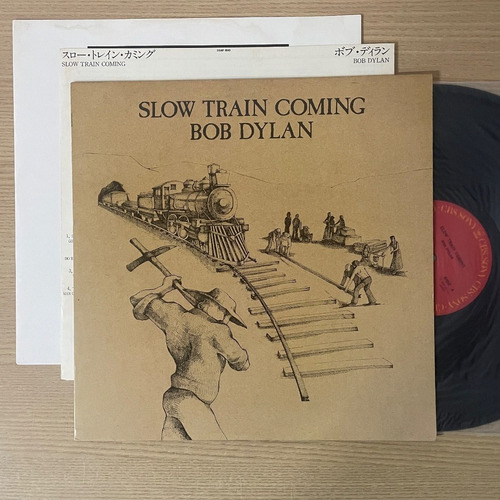 Lp Bob Dylan Slow Train Coming Vinil Importado 1979 Japao