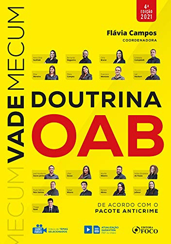 Libro Vade Mecum Doutrina Da Oab 4ª Ed De Vitor De Azevedo A