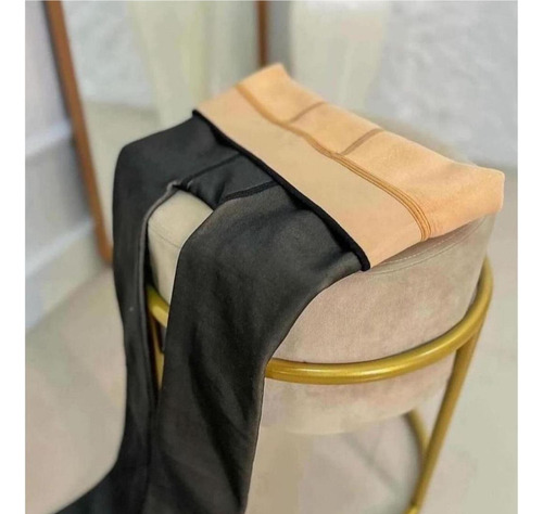 Medias Térmicas Malla Afelpada Leggins Traslucidas Moda Dama