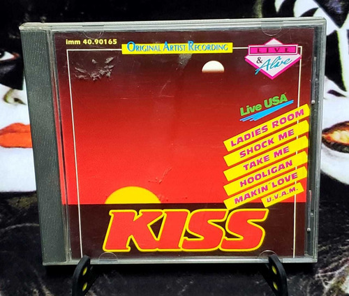 Kiss Cd Live Usa 1977 Envios A Todo El País  