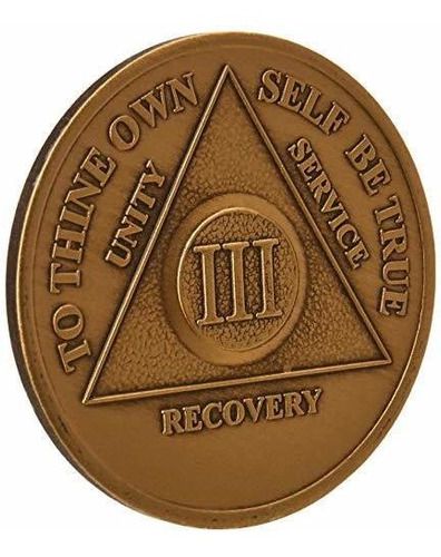 3 Año De Bronce Aa (alcohólicos Anónimos) - Sober / Sobrieda