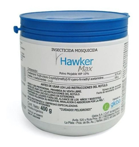 Hawker X 400 Grs Insecticida Mosquicida