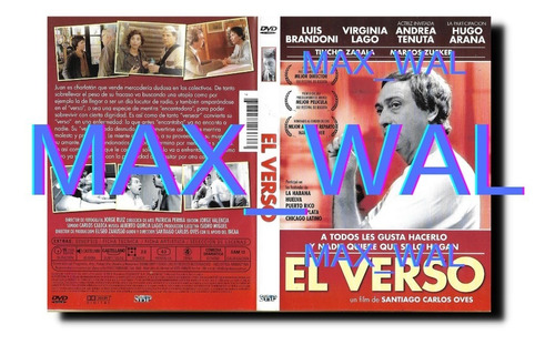 El Verso Dvd Luis Brandoni Hugo Arana Tincho Zabala