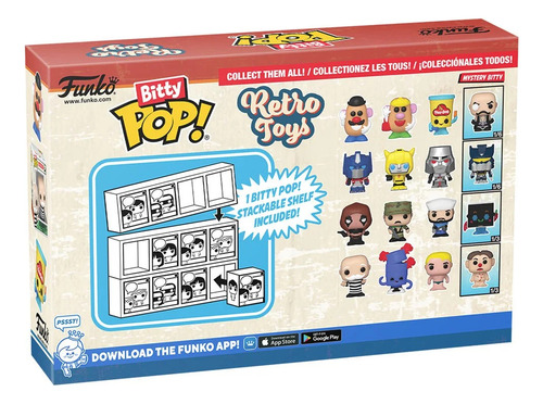 Funko Bitty Pop! Retro Toys - Mr. Monopoly 4 Pack