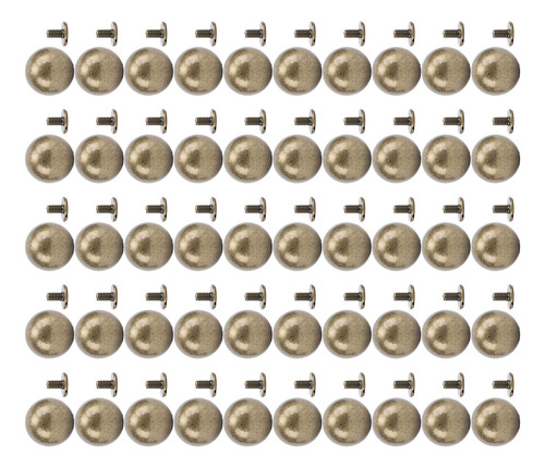 Juego De 50 Unidades De Tornillos Sphere Rivet, Macizos De H