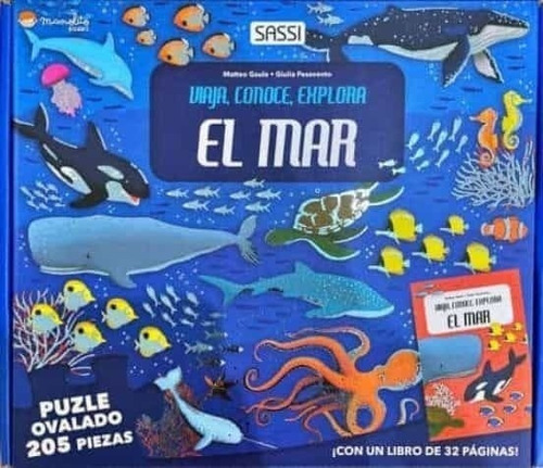 El Mar - Libro + Puzzle 205 Piezas - Sassi