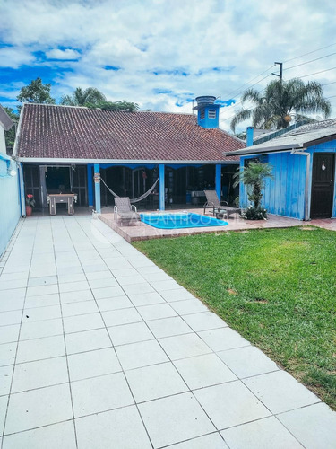 Imagem 4 de 18 de Casa Com Piscina E Espaço Gourmet, Primavera, Pontal Do Parana - Pr. Ref.:4065r - 1025