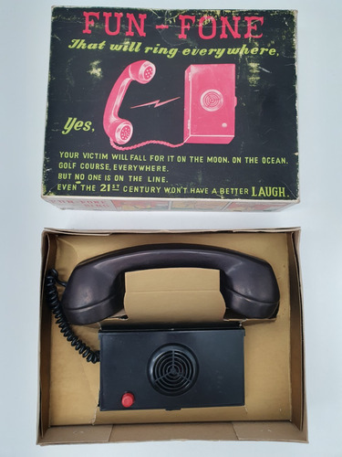 Juguete Teléfono De Broma Fun Fone De Los Años 80´s