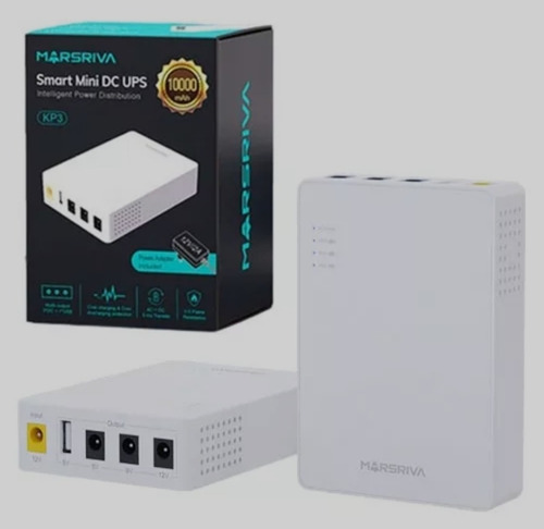 Mini Ups 8800mah Internet Antena, Router, Fibra,usb 6-8 Hora