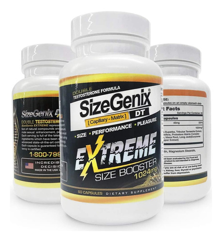 Sizegenix Extreme Size Booster Suplemento Testosterone