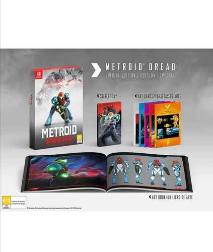 Imagen 3 de 5 de Metroid Dread Special Edition, Nueva Sellada Para Nswitch