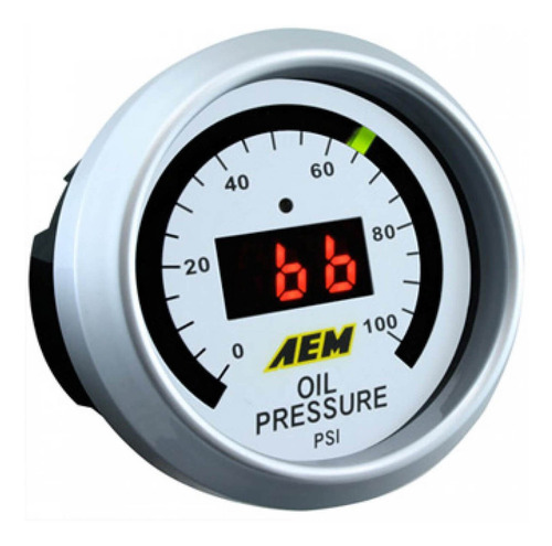 Reloj De Presión De Aceite/combustible Aem