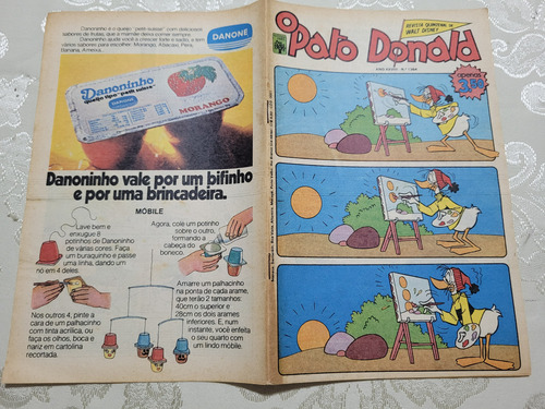 Gibi O Pato Donald N° 1364 - 30/12/77 - Editora Abril (Usado)