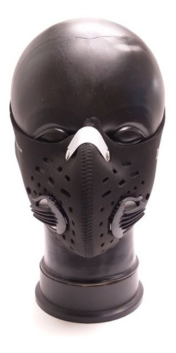Mascara Antipolucion Con Filtro Kn95 - Modelo Neopreno Negro