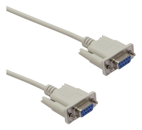 Null-modem 3mt Db9-hembra-hembra 300cm Cable Cross Serial Rs