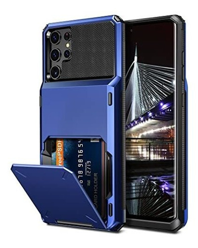 Vofolen Para Galaxy S22 Ultra Case Wallet Credit Card P3psf