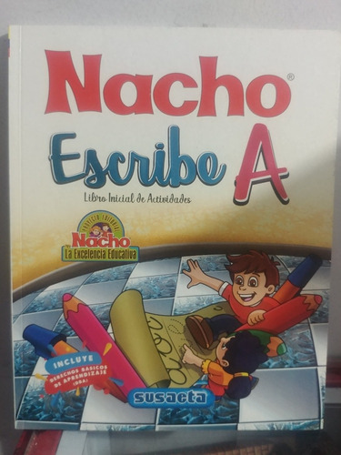 Nacho Escribe A Libro Inicial De Actividades