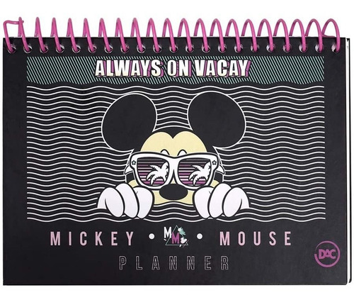 Imagem 1 de 4 de Agenda Planner Permanente Mickey Mouse 20x14 Dac