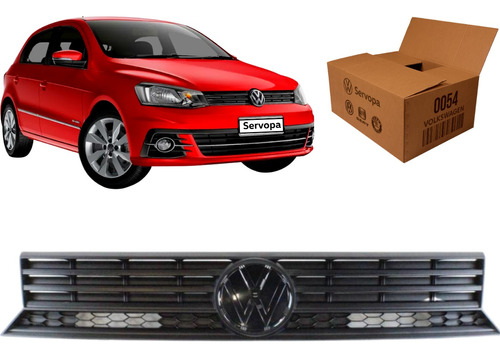 Grade Dianteira Do Radiador Gol Voyage Original Volkswagen