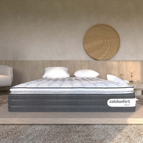 Colchón Queen Size Nuit Ortopédico Con Colchoneta Foam