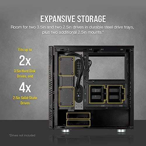 Caja Gabinete Gamer Corsair 275r Airflow Ventilador Cooler