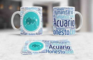 Taza De Ceramica Signos Del Zodiaco