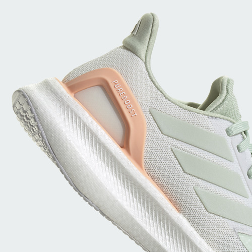 Tenis adidas Correr Pureboost 5 Mujer Verde Jh6451