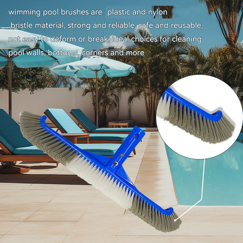 Piscina, Cepillos De Piscina Para Limpiar Las Paredes De La
