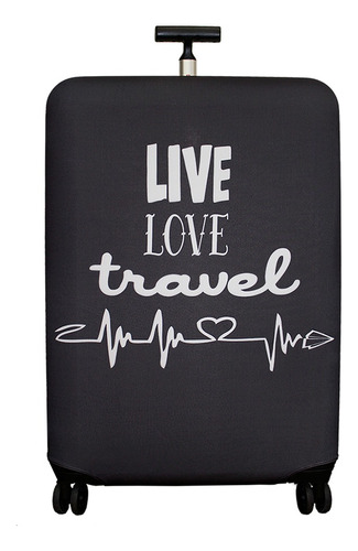 Supercover Funda Para Valija Frase Negra Fx