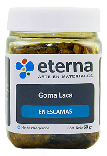 Goma Laca En Escamas Frasco 60gr. Eterna