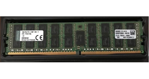 Memoria Ram Ddr4 Ecc Kingston 16gb 2133mhz