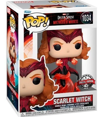 Funko Pop! Dr. Strange In The M. Of M. - Scarlet Witch 1034