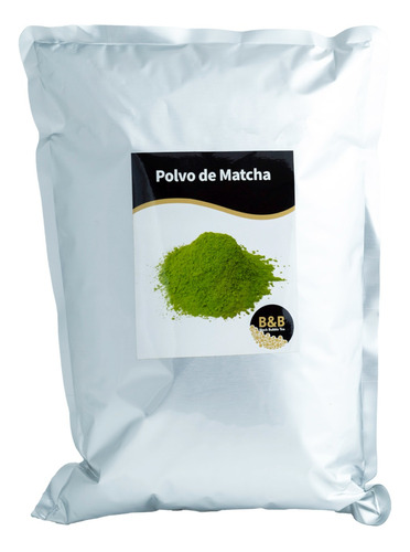 Matcha Polvo Puro Orgánico B&b 1 Kg