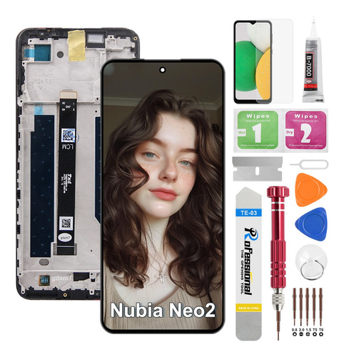 Pantalla Para Zte Nubia Neo 2 Z2352n Con Marco