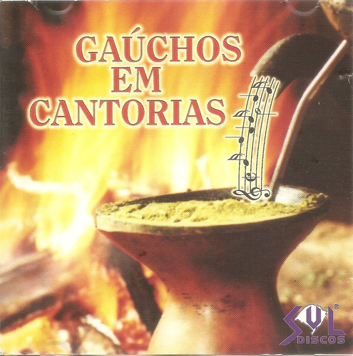 Cd - Gauchos Em Cantoria - Coletânea Musical Gaucha