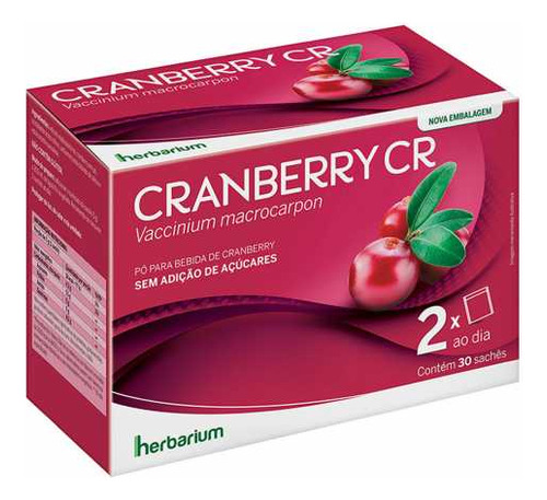 Cranberry Cr C/ 30 Sachês De 5g Cada