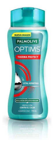 Shampoo Palmolive Optims Therma Protect 2 En 1 Vital Keratina 700ml