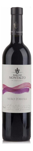 Vinho Italiano Barone Montalto Acquerello Nero D'avola 